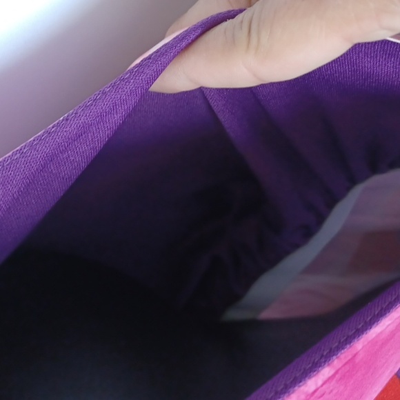 NICOLE MILLER NY Abstract Print Matte Charmuse Maxi Dress Sz M, 19" ptp, 56" lg - Picture 9 of 11